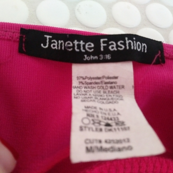 Janette Fashion Body Con Dress with Cutouts, Hot Pink, Size Medium - Picture 5 of 6